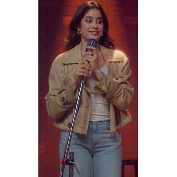 NWT Zara Garment Dye Faux Suede Short Double Breasted Cropped Trench Style Coat - Picture 8 of 16